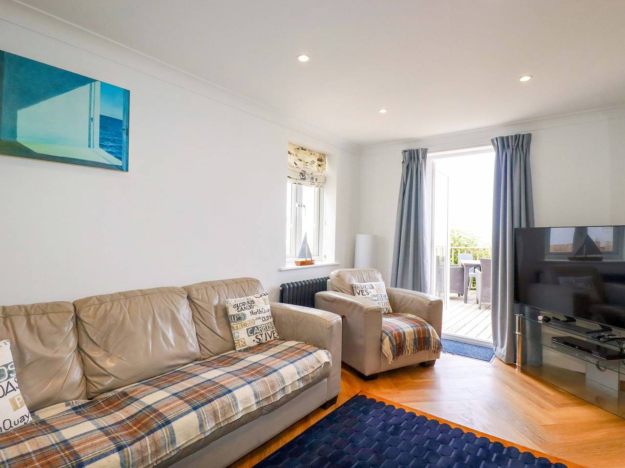 Pink House in Mevagissey, Cornwall