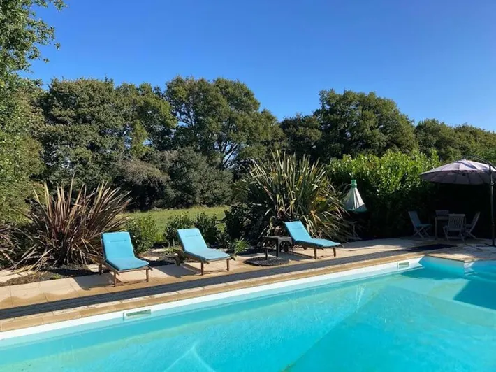 Ferienhaus für 8 Personen, mit Pool und Ausblick sowie Garten - 1