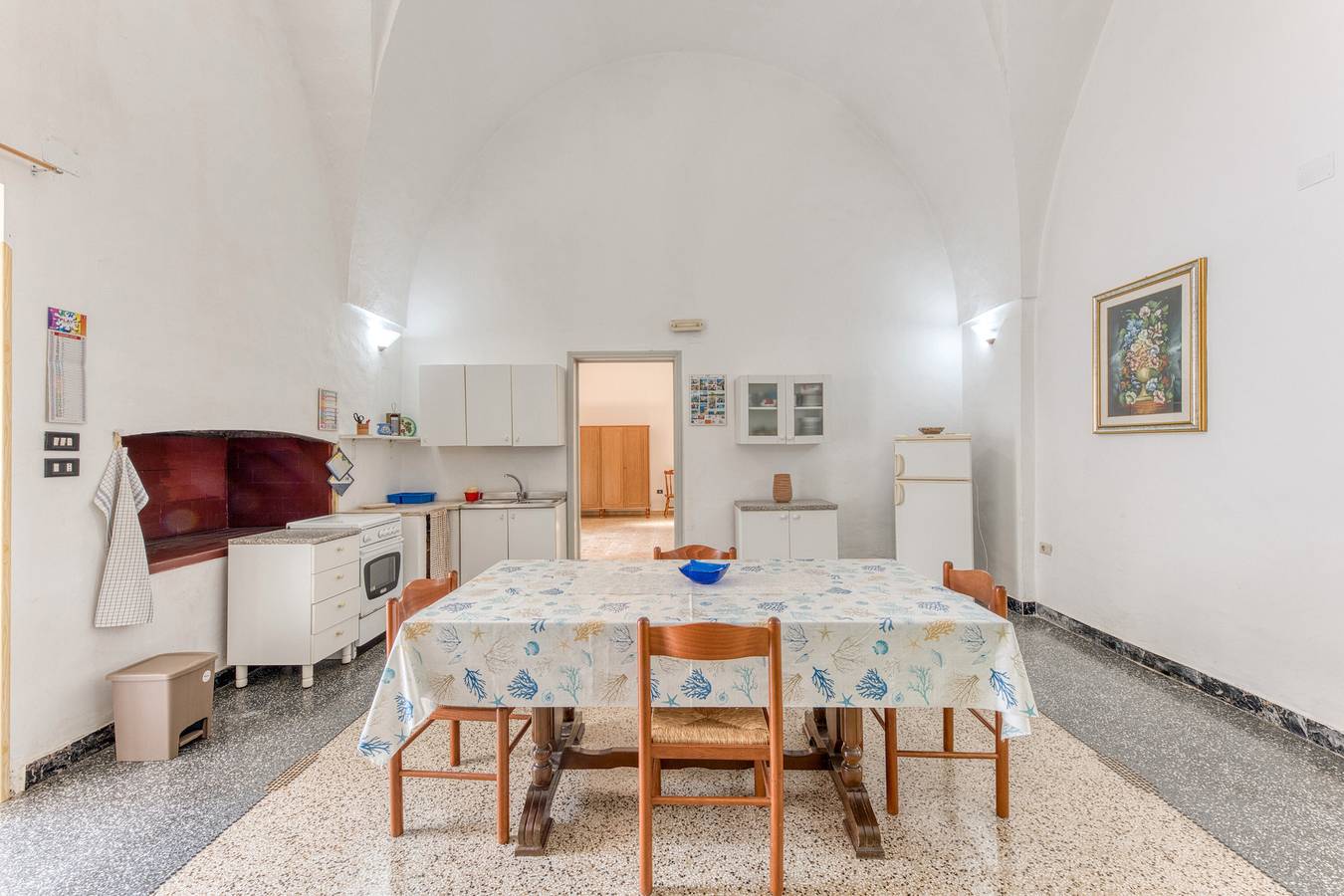 Casa de vacaciones 'Casa Saulle - Costruzione Tipica' con terraza, jardín y aire acondicionado in Fabio Felline, Golfo de Tarento