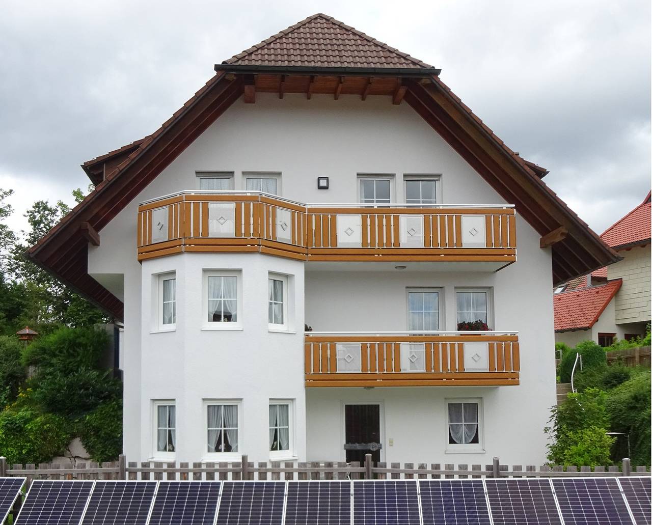 Ganze Wohnung, Ferienwohnung 'Marina Beha' mit privater Terrasse, Gemeinschaftsgarten und Wi-Fi in Unterkirnach, Mittlerer Schwarzwald