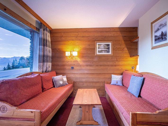 Chalet pour 4 personnes, avec Balcon ainsi que Terrasse et Vue dans Valmorel
