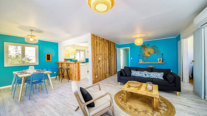 Apartamento de vacaciones para 6 personas, con balcón y jardín - 1