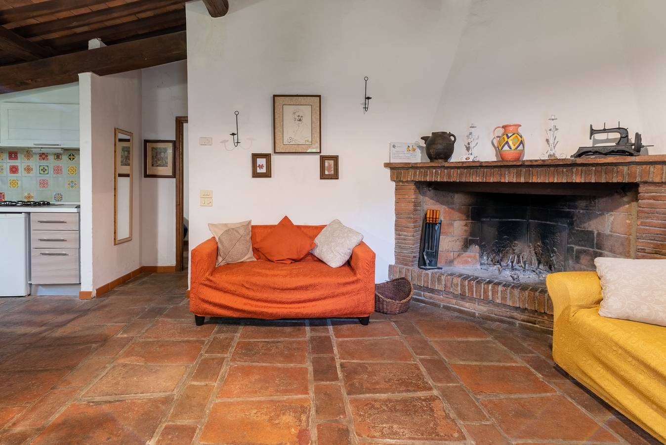 Appartamento "La Vecchia Fornace La Casina" con piscina condivisa e Wi-Fi in Appalto, Provincia di Arezzo