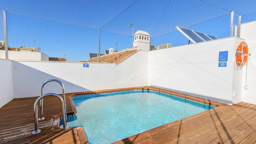 Ferienhaus für 2 Personen, mit Balkon/Terrasse