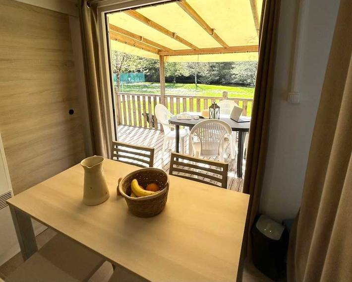 Camping pour 4 personnes, avec terrasse dans Périgord Vert - 4