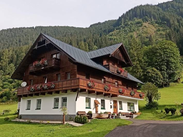 Hütte für 3 Personen, mit Balkon und Garten in Rohrmoos