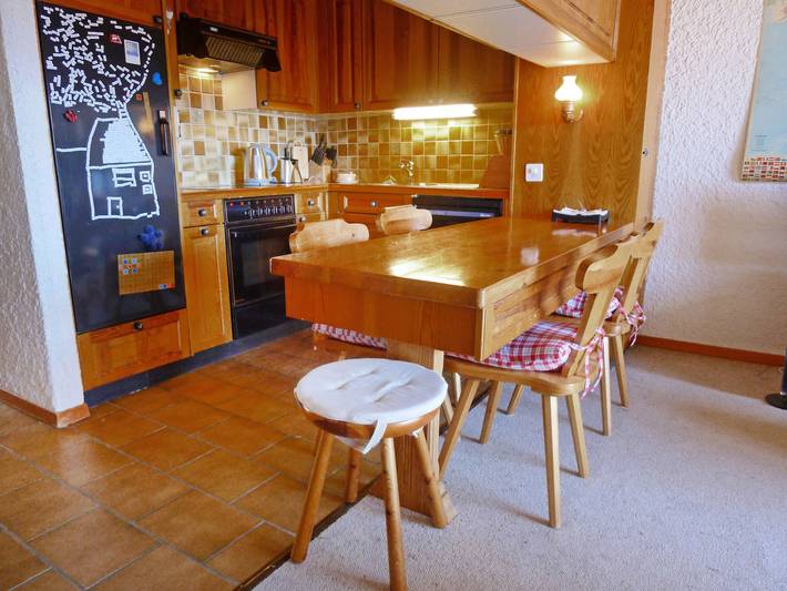 Gîte pour 4 personnes, avec balcon et sauna dans Chesières - 4