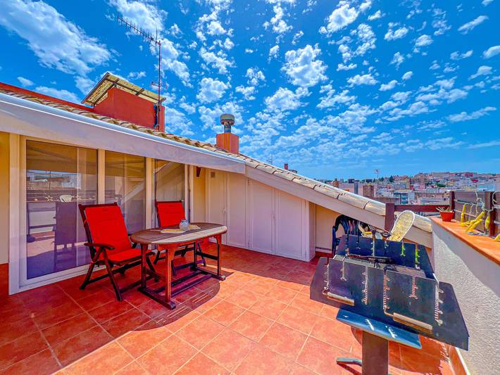 Vakantieappartement voor 5 personen, met terras in Blanes