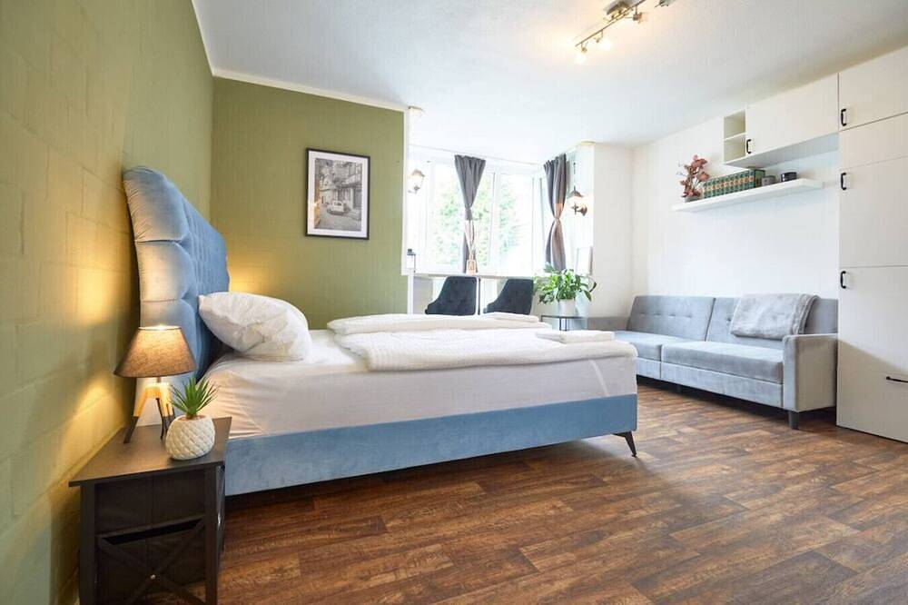 Stylish & Quiet Studio | Parking | Wifi | Tv in Bielefeld, Renania del Norte-Westfalia