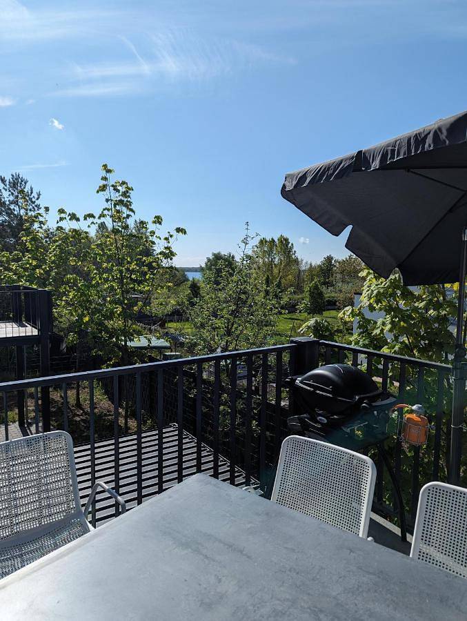 Ferienwohnung für 6 Personen, mit Balkon und Seeblick sowie Ausblick in Muldestausee - 3