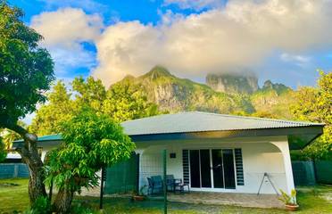 Gîte pour 2 personnes, avec jardin et terrasse dans Bora Bora