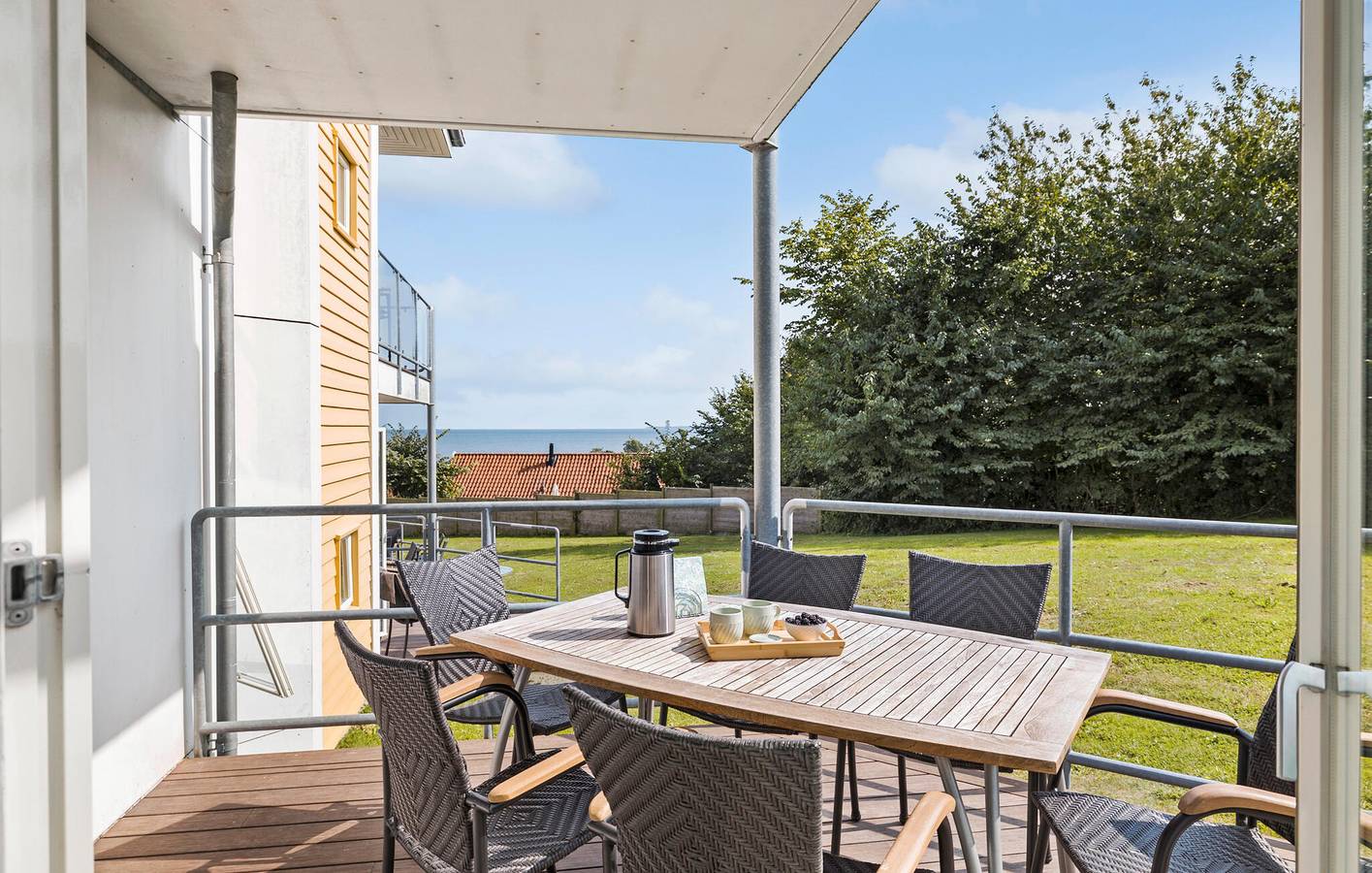 Ganze Ferienwohnung, Ferienwohnung für 6 Personen mit Garten in Gudhjem, Bornholm