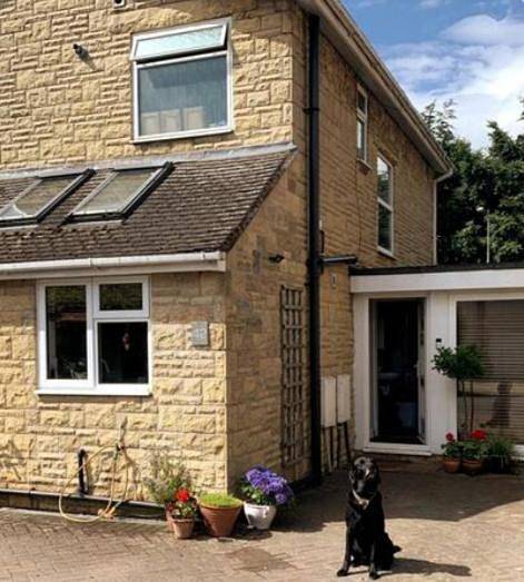 Appartement de vacances pour 2 personnes, avec jardin ainsi que terrasse et vue, animaux acceptés