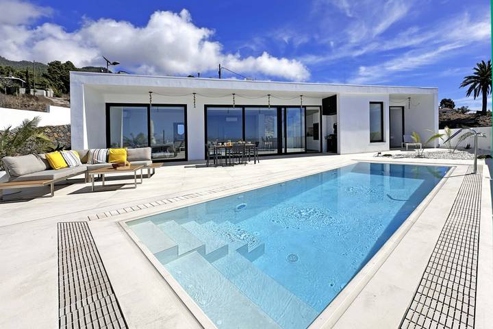Casa de vacaciones para 4 personas, con Terraza y Jardín en La Palma