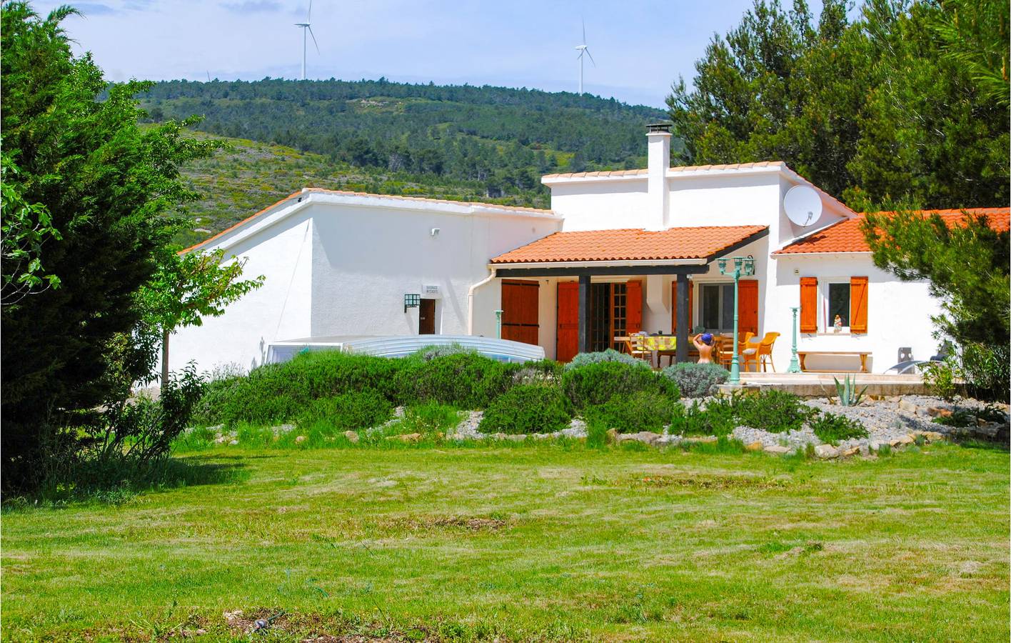 Apt relaxant de 150m2 avec piscine et parking, près de la rivière Le Répudre in Pouzols-Minervois, Côte méditerranéenne (France)