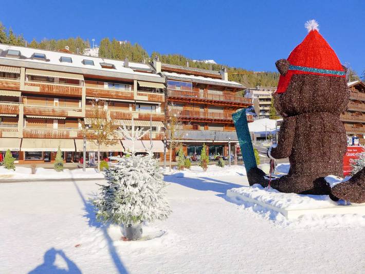 Vacation rental for 2 people, with Balcony in Montana (Switzerland)