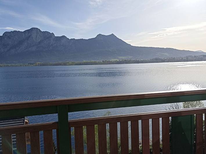 Ferienwohnung für 4 Personen, mit Seeblick und Sauna sowie Balkon und Ausblick im Salzkammergut - 4