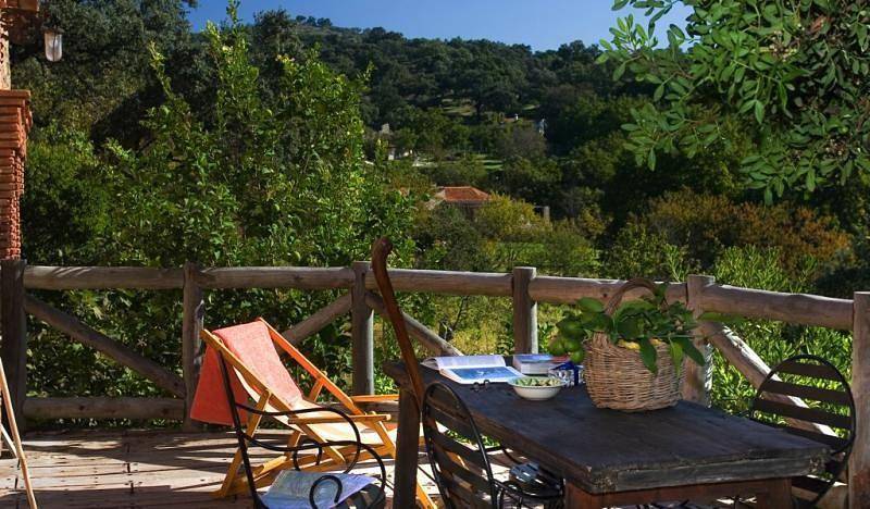 Casa rural para 4 personas, con terraza y jardín, Se admiten mascotas en Alájar