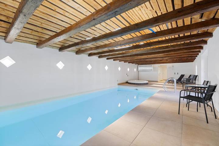 Beeindruckender Vierseitenhof mit Pool in Tim, Ringkøbing-Skjern