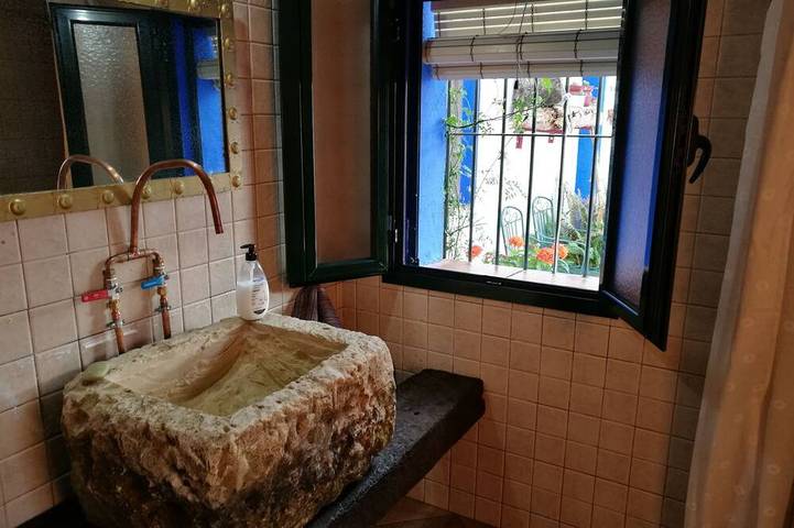 Fluss-Bett Sitz in Pruna, Sevilla Provinz