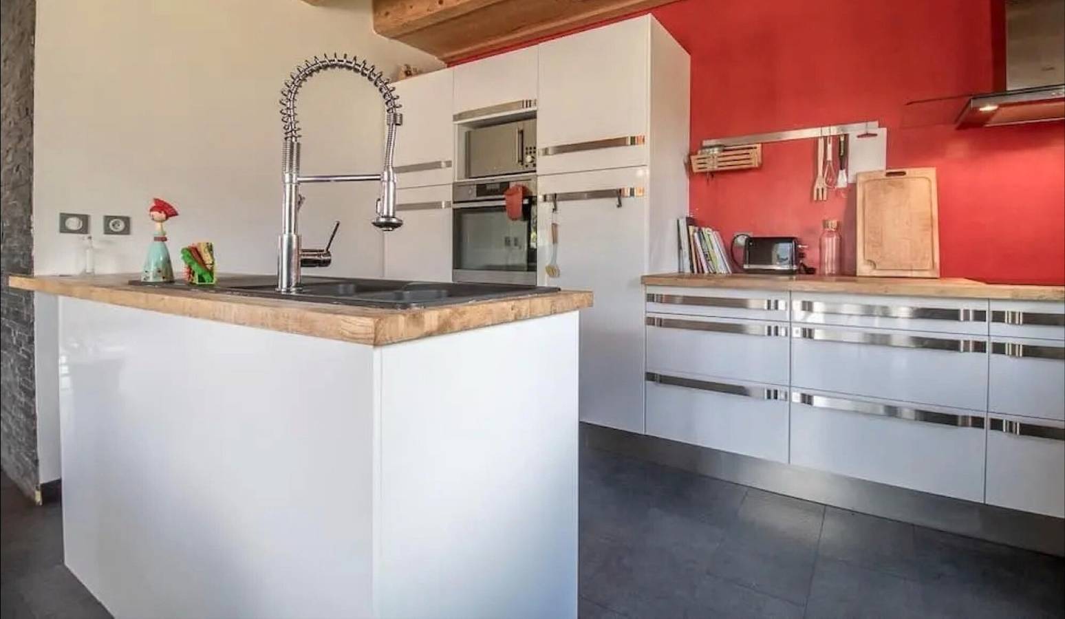 Chalet d'Aussois Lerovi: casa moderna con vistas panorámicas a la Vanoise in Aussois, Región de Saint-Jean-de-Maurienne