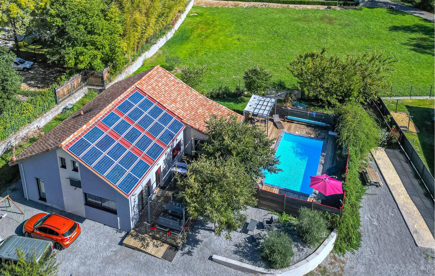 Charmant appartement de 192 m² avec piscine et jardin, à 1,5 km de Berrias-et-Casteljau in Berrias-et-Casteljau, Parc national des Cévennes