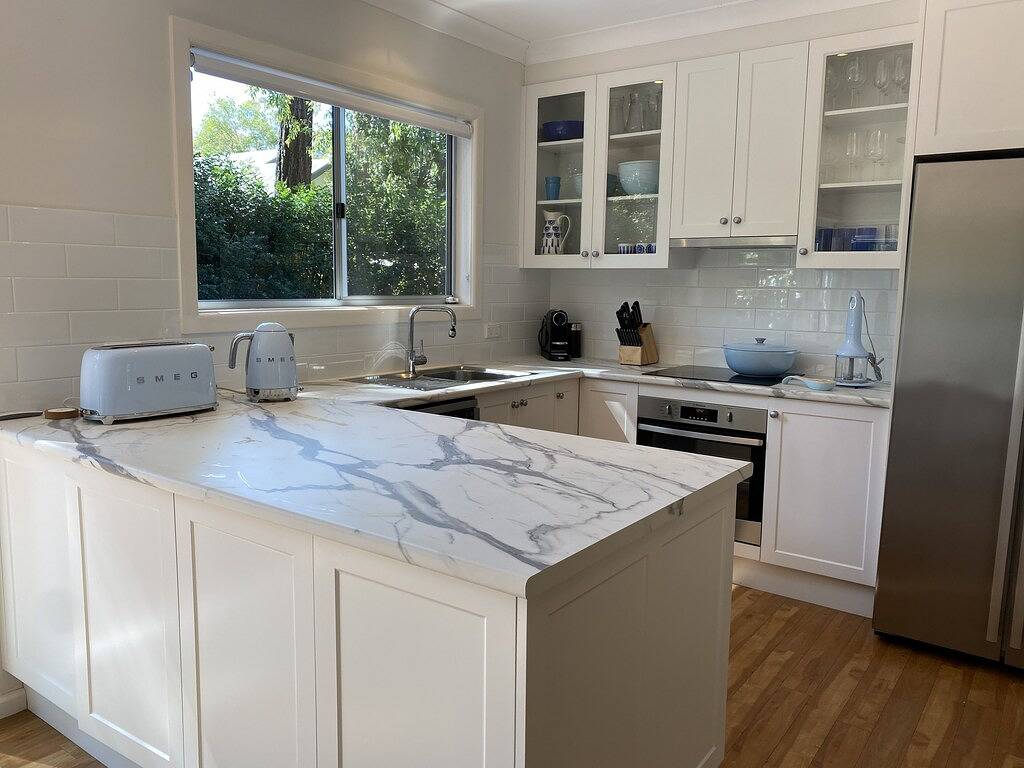 Pearl Bliss, a sundrenched, secluded oasis 200m from spectacular Pearl Beach in Pearl Beach, New South Wales