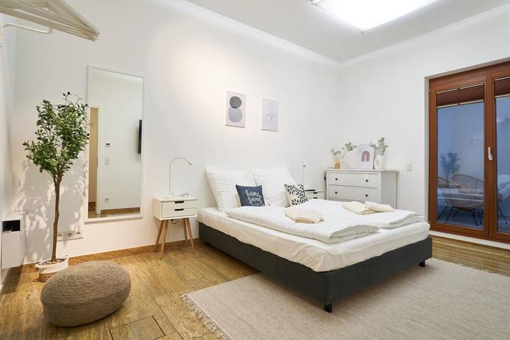 Ferienwohnung für 8 Personen, mit Terrasse in Residenzschloss