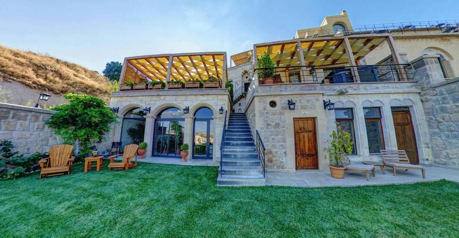 Hôtel pour 2 personnes, avec jacuzzi et jardin, animaux acceptés dans Uçhisar