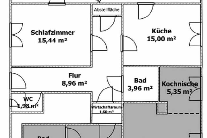 Ferienwohnung für 4 Personen, mit Garten - 1