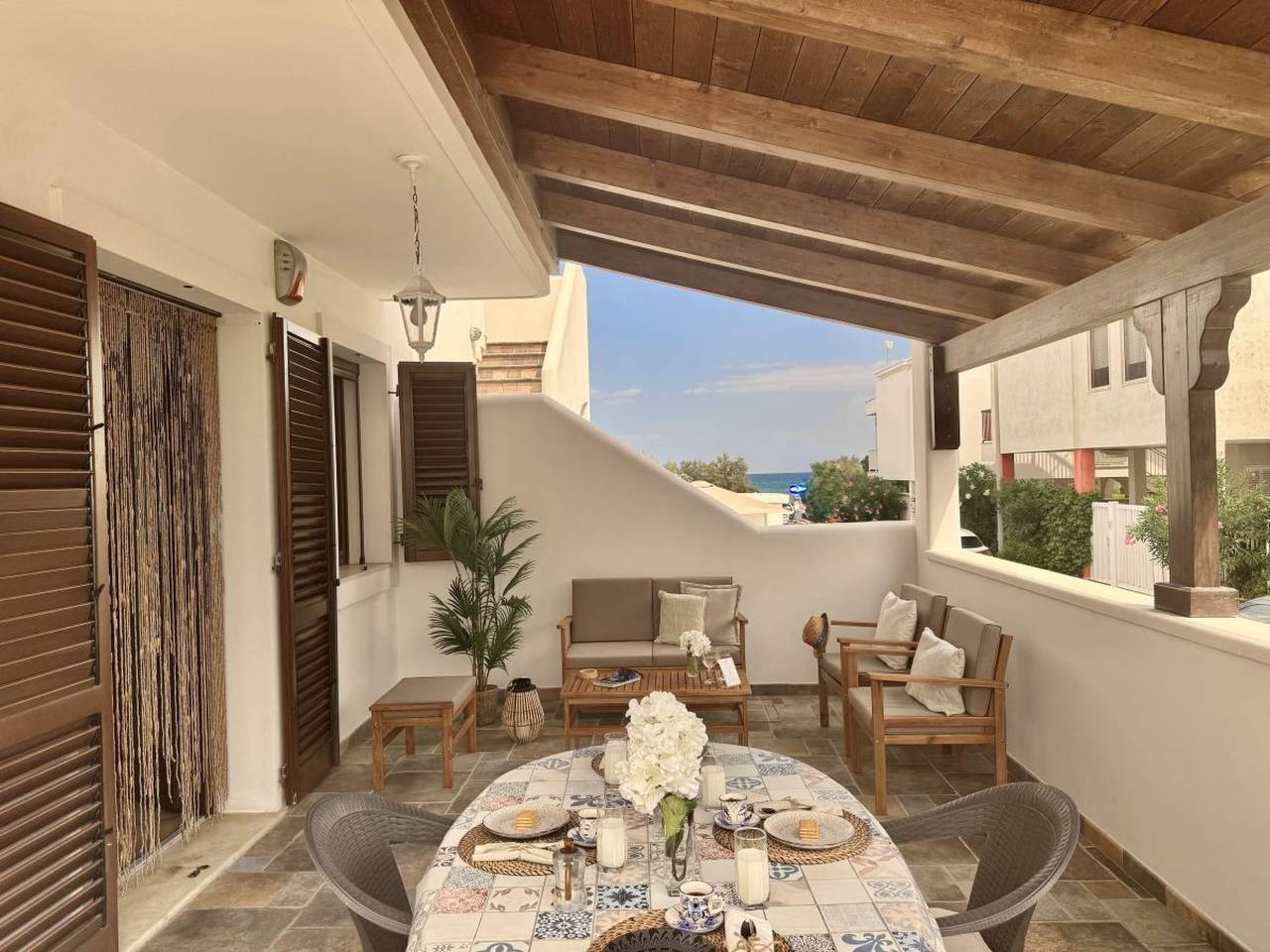 Appartamento intero, Casa Paola' mit Meerblick, Starlink Internet in Lido Specchiolla, Carovigno