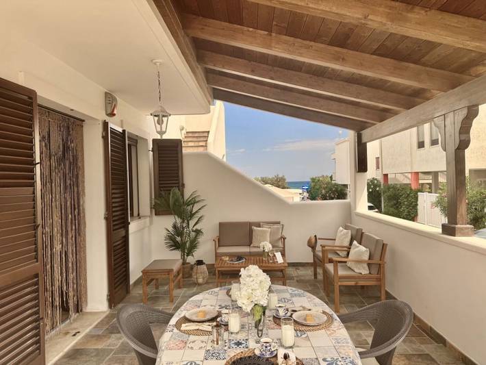 Ferienwohnung für 4 Personen, mit Terrasse in Lido Specchiolla