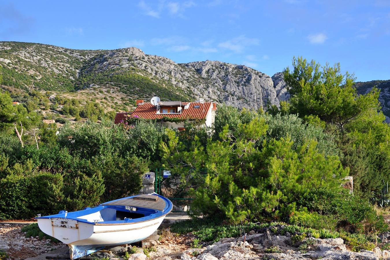 Ganze Wohnung, 1-Zimmer-Ferienwohnung am Strand Zavala, Hvar A-2061-b in Zavala, Hvar