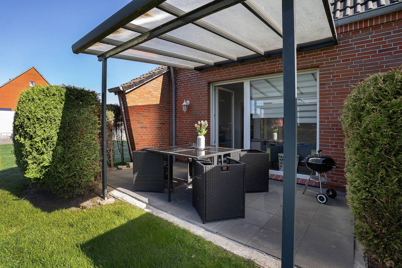 Ganze Wohnung, Ferienwohnung 'Seestern' mit Gemeinschaftsgarten und Wi-Fi in Norddeich, Norden und Umgebung