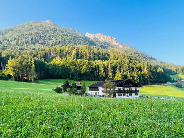 Ferienwohnung für 2 Personen, mit Balkon und Terrasse sowie Garten im Berchtesgadener Land - 2