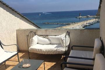 Gîte pour 6 personnes, avec balcon dans Macinaggio