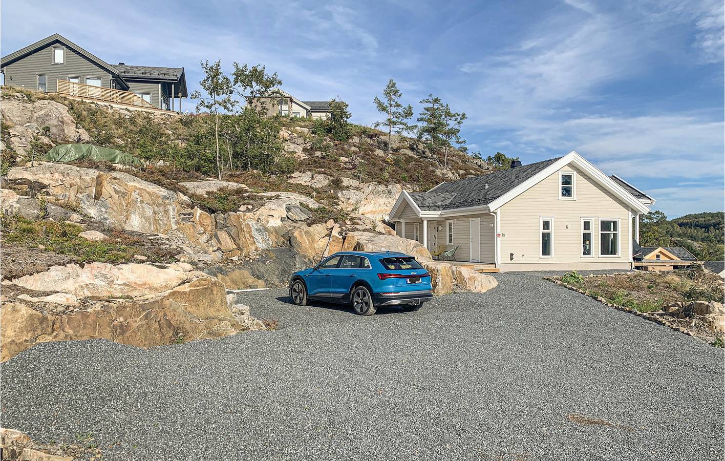 Ferienhaus für 8 Personen mit Ausblick in Risør