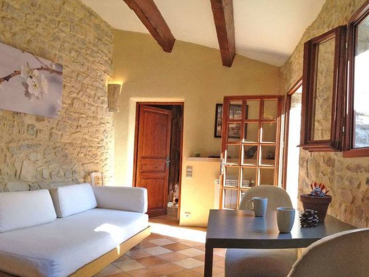 Domaine "Suite Margot" mit Infinity-Pool in Carnas, Mittelmeerküste (Frankreich)