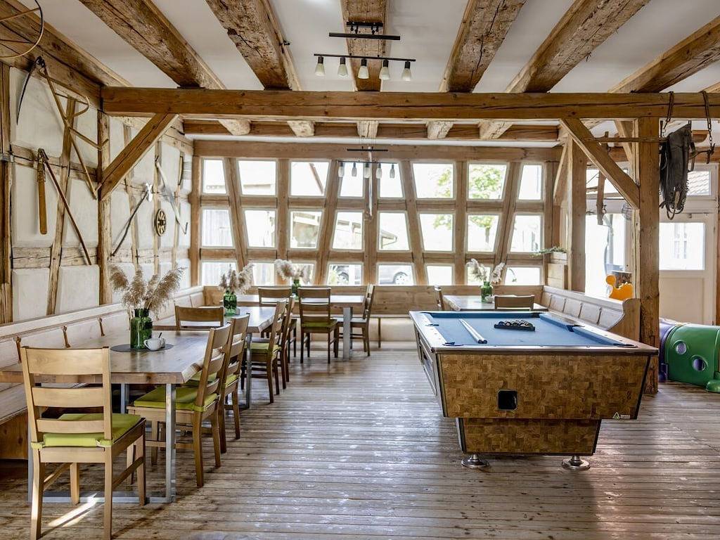 "El pajar" en la granja vacacional-Ohr in Colmberg, Romantische Straße