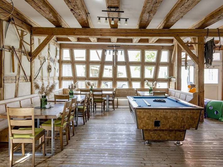 "El pajar" en la granja vacacional-Ohr in Colmberg, Romantische Straße