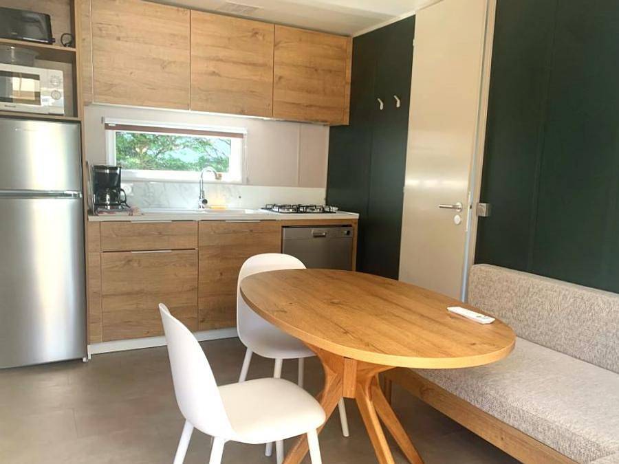 Camping Aux Coeurs Vendeens - Mobilheim 5 personen - Cottage Prestige Taos in Saint-Jean-de-Monts, Vendée