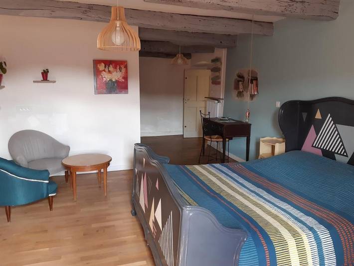 Chambre d’hôte pour 2 personnes, avec terrasse et jardin, animaux acceptés à Vals-les-Bains - 4