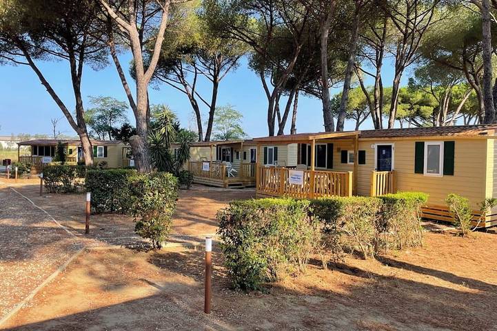Angenehme Wohnung in einem Ferienhaus für 5 Leute mit  W-Lan, Klimaanlage, Pool, Tv und Terrasse in Capalbio, Grosseto Provinz