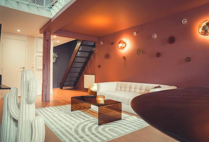 Location de vacances pour 2 personnes, avec jacuzzi et sauna, animaux acceptés à Riom - 3