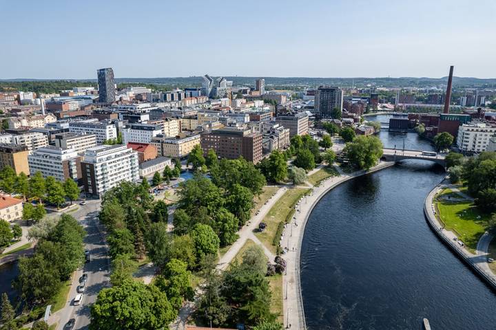 Ganze Wohnung, Top Location 1Br Apt | Private Sauna | Sleeps 8 | "Koskipuisto" in Pirkanmaa