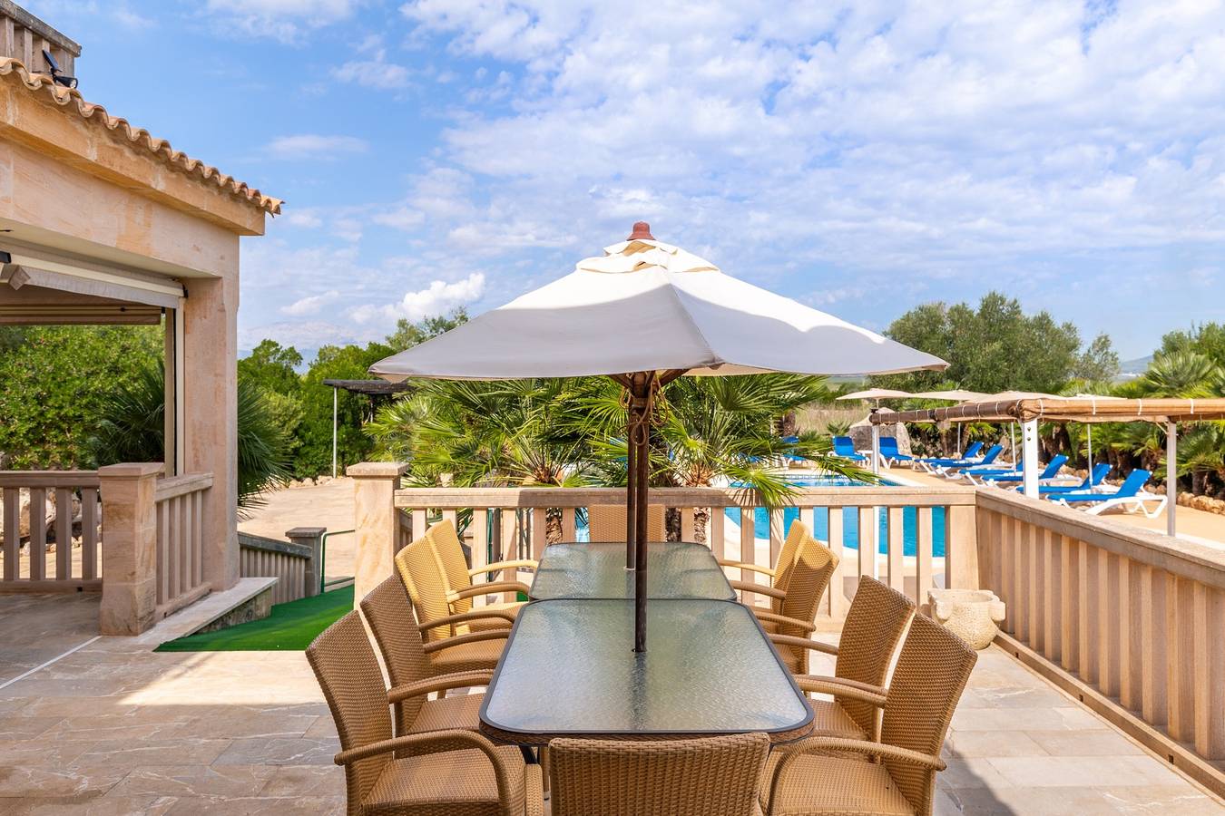 Holiday Home 'Sa Pedrera' with Mountain View, Wi-Fi and Air Conditioning in Muro, North Majorca