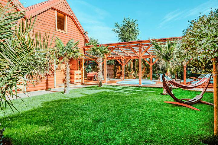 Ferienhaus für 8 Personen, mit Whirlpool und Terrasse sowie Garten und Sauna in Polen - 2