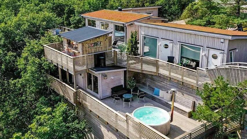Ferienhaus für 2 Personen, mit Whirlpool und Terrasse in Göteborg