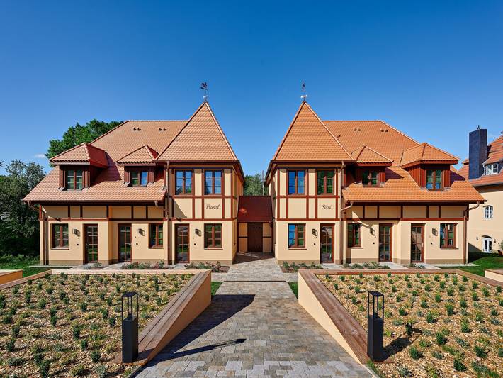 Ferienwohnung für 4 Personen, mit Terrasse und Sauna, kinderfreundlich in Kuhlen-Wendorf