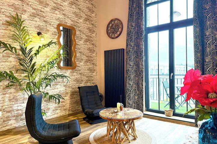 Gîte pour 2 personnes, avec balcon à Champagne-sur-Seine